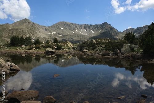 glacial lake in Andorra
