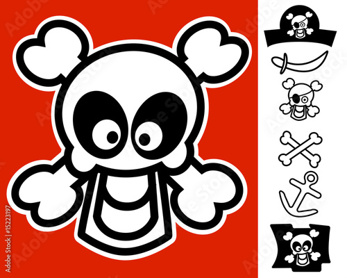 smiling skull