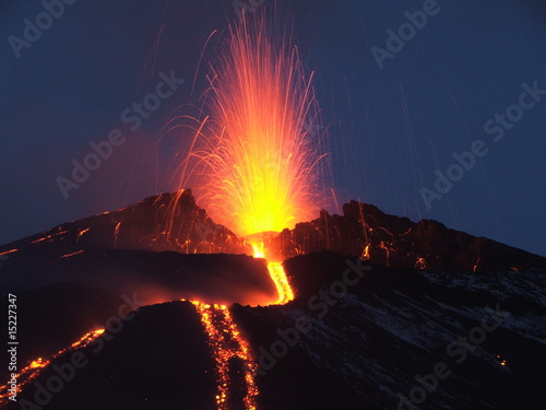 Eruption Etna photo