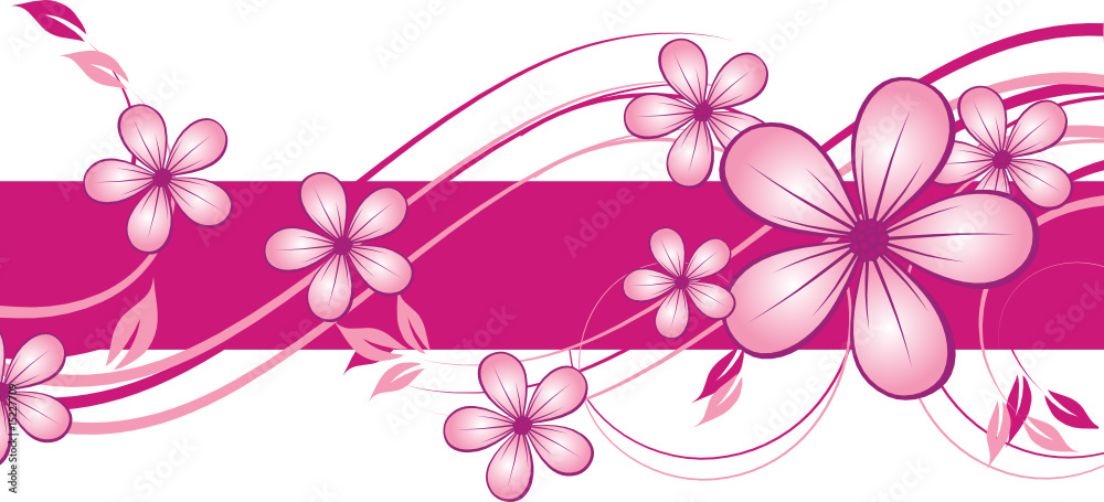 Abstract flowers background with place for your text Abstract flowers background with place for your text