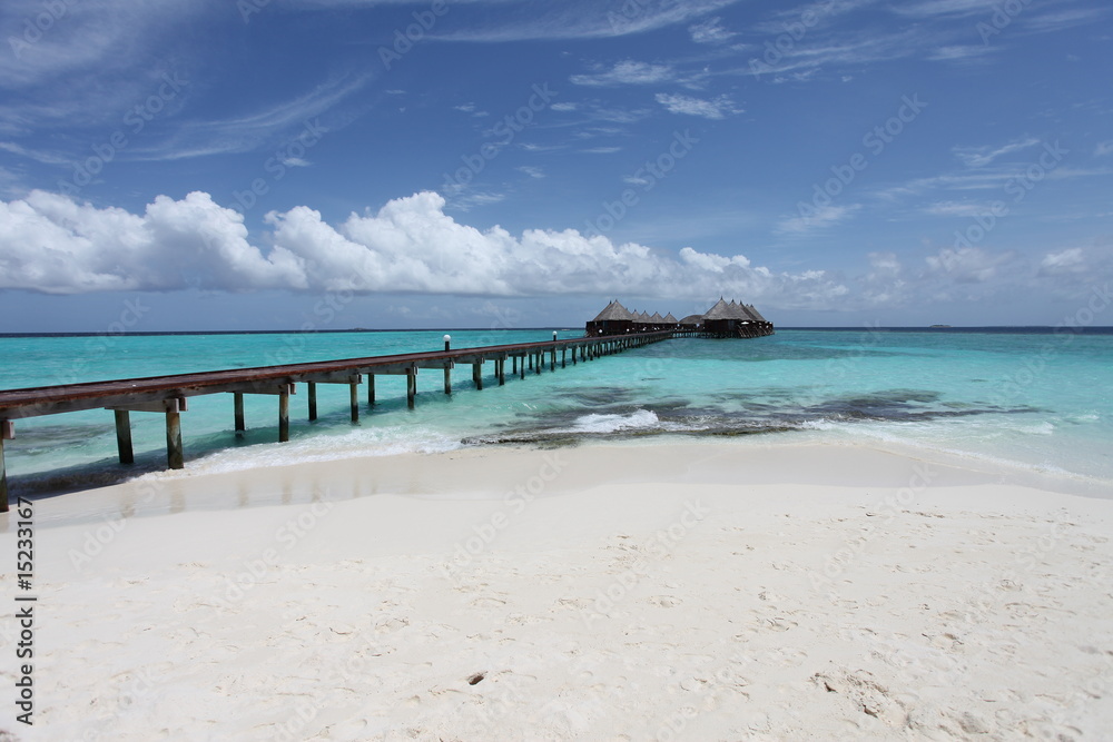 Steg zur Ruhe - Malediven - Runway to relaxation - Maldives
