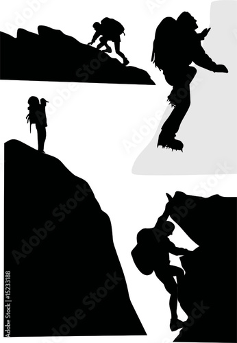 rock climbers