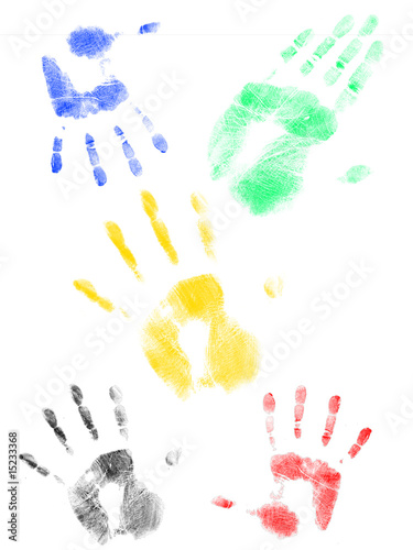 color hand print by Olegro