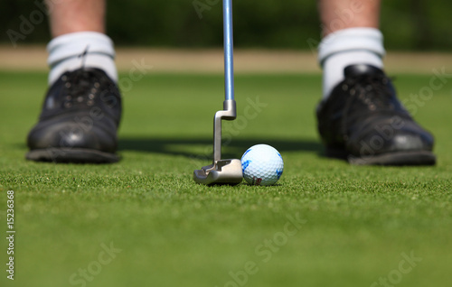Golfsport, Golfschläger und Golfball