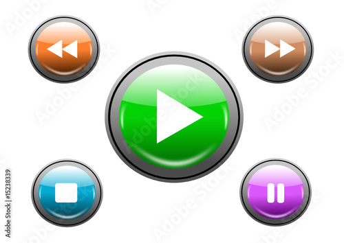 Button Set zum Abspielen