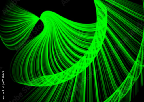 Welle und Linien als Design