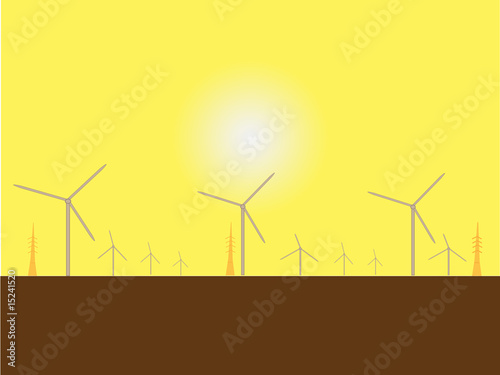 Solar Wind Mills