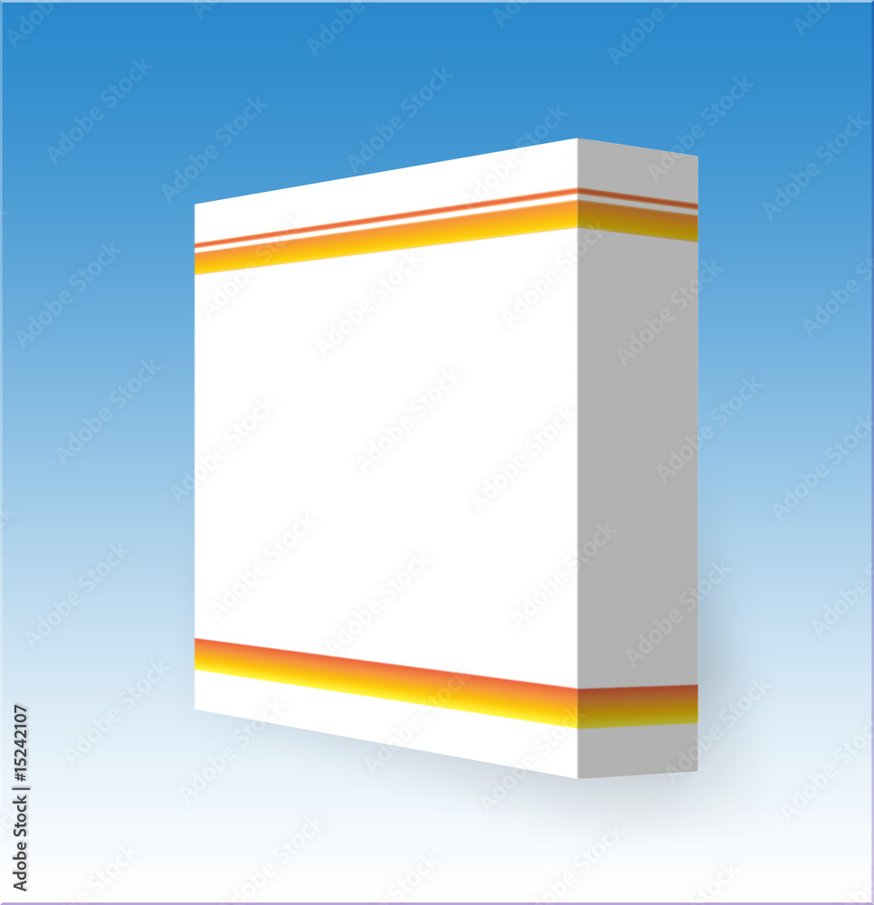 Box Template - Isolated and clear for your images Stock Illustration ...