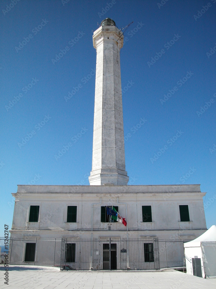 Lighthouse in Santa Maria di Leuca, Italy