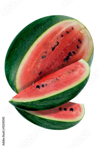 Water Mellon and slices photo