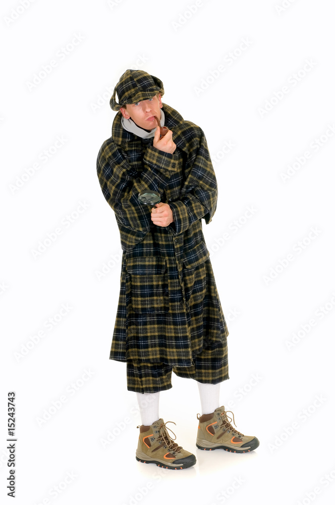Sherlock Holmes, crime scene Sherlock Holmes, crime scene