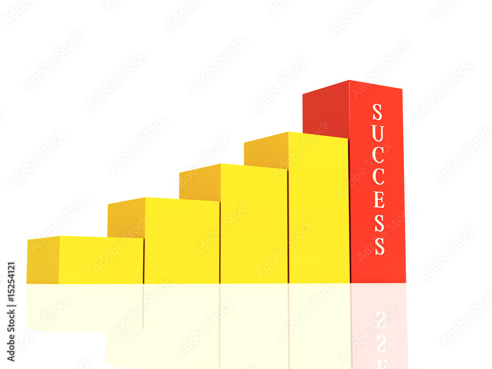 Fototapeta premium 3d diagram