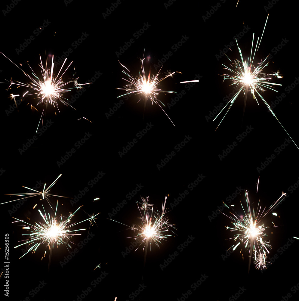 Naklejka premium Holiday sparkler