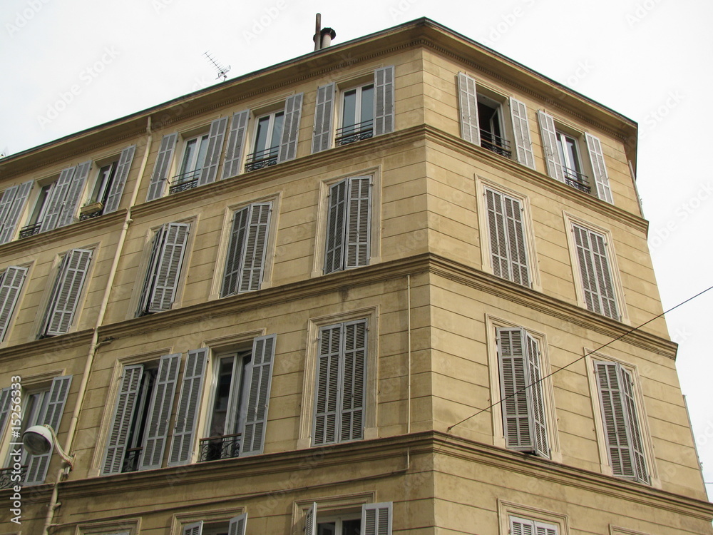 Fototapeta premium façade de caractere