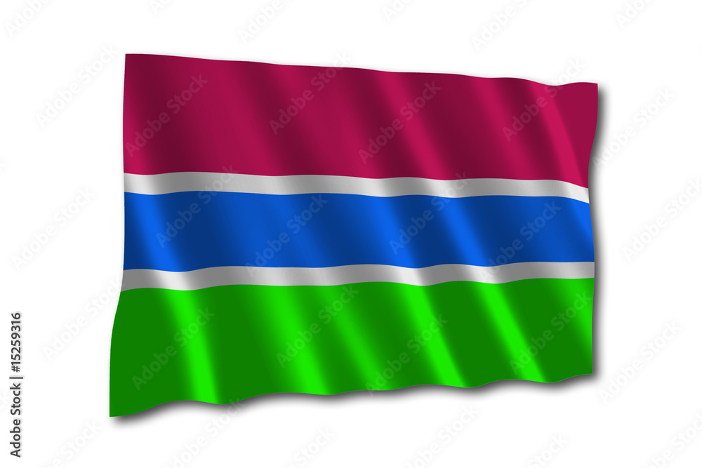 gambia flagge flag gambia flagge flag