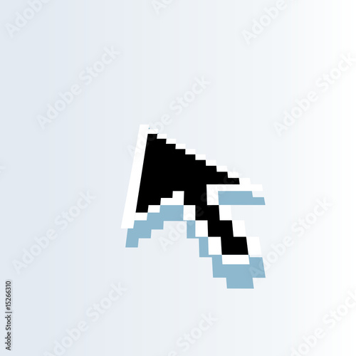 black arrow cursor