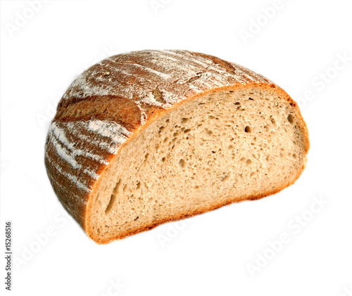 half loaf of bread
