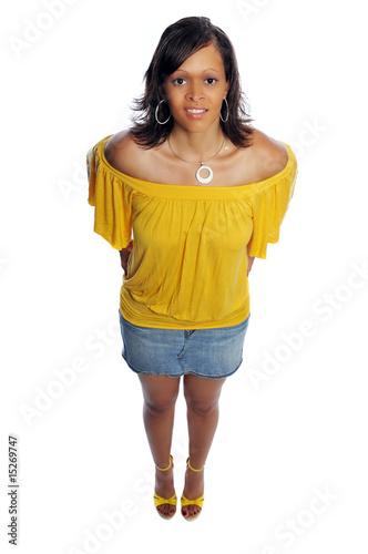 attactive young woman photo