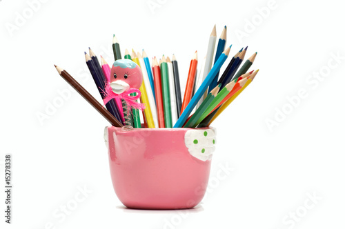 Slika na platnu Colored pencils