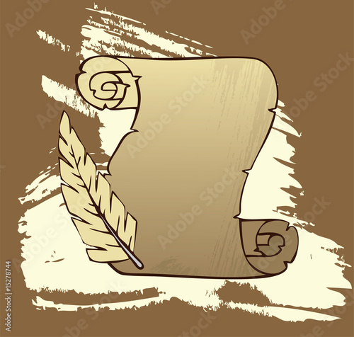 Old paper, vector