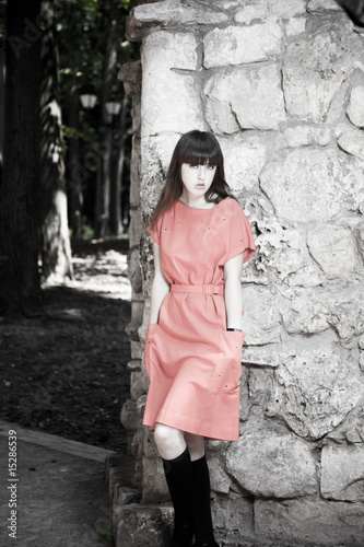 Pretty Woman In The Red Dress