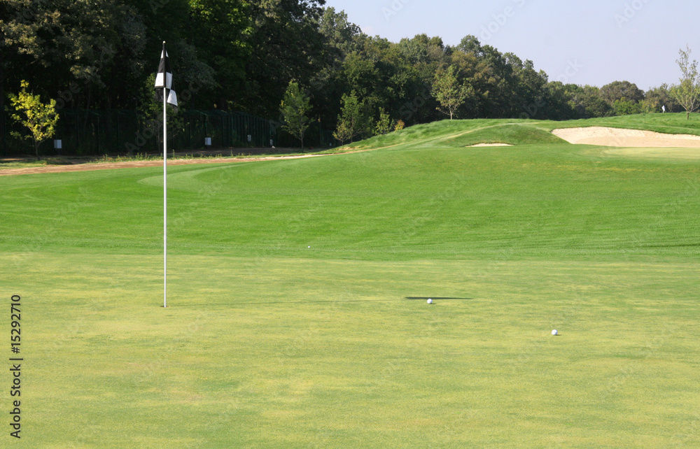 golf field golf field
