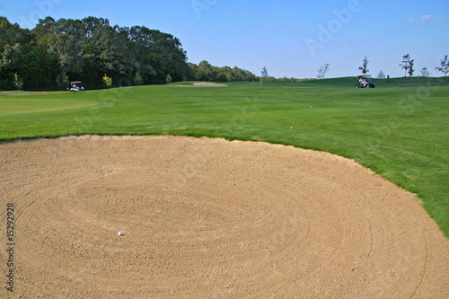 golf sand pit