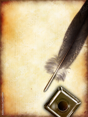 Quill pen
