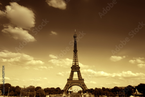 Fototapeta Naklejka Na Ścianę i Meble -  tour eiffel, paris