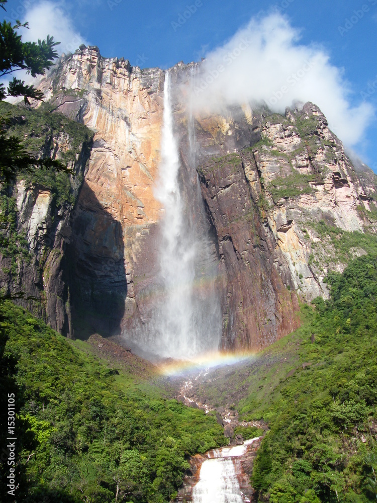 Chute De L’Ange Venezuela | Les Angel Falls: la plus haute cascade du ...