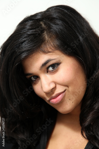 Beautiful Young Mixed Race Woman