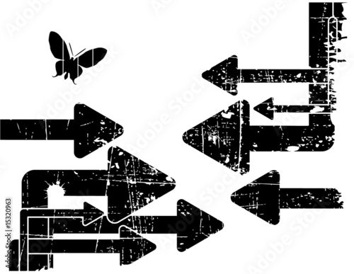 the black and white vector retro grunge background