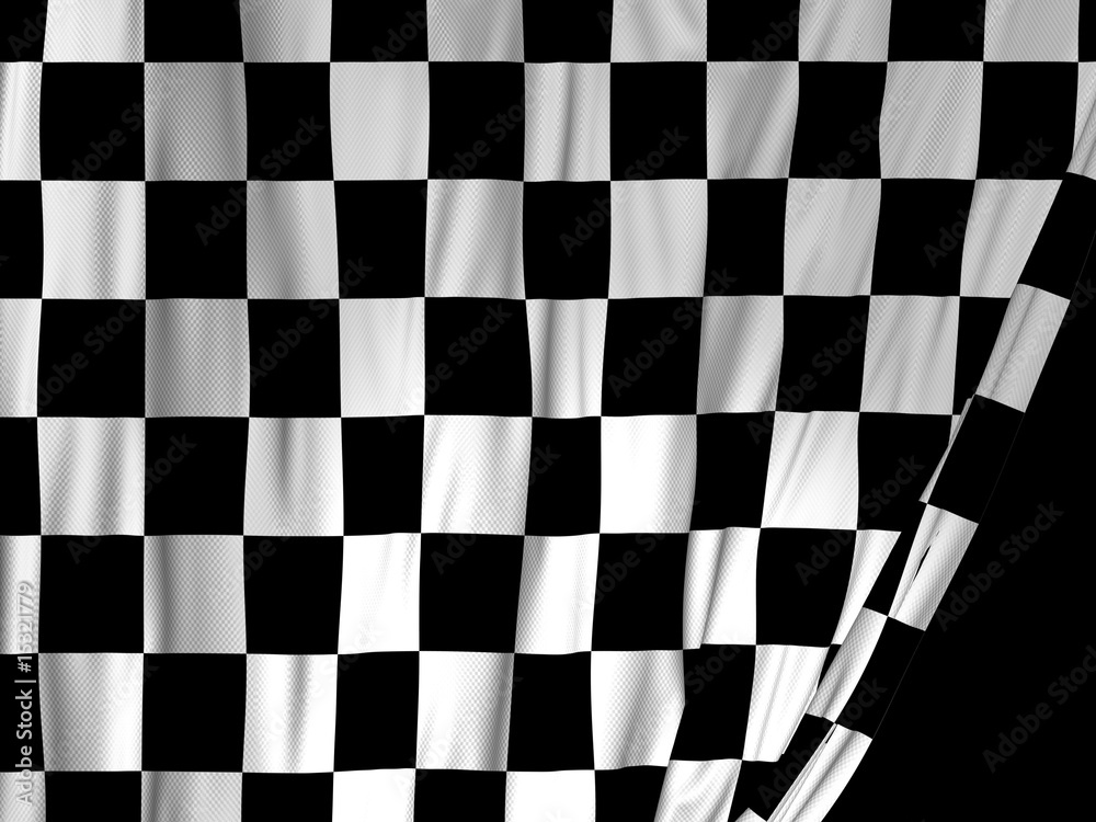 Obraz premium finishflag