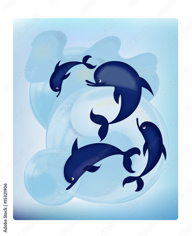 Fototapeta premium dolphins