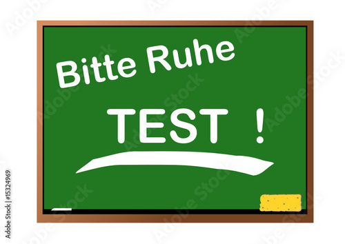 Tafel mit Schrift