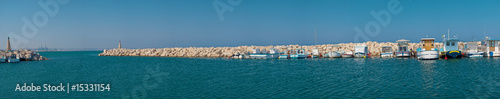 harbor with fishing boats © Vladimir Makhonin