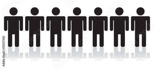 seven identical men
