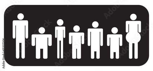 seven men of all sizes