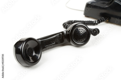 Black telephone Receiver