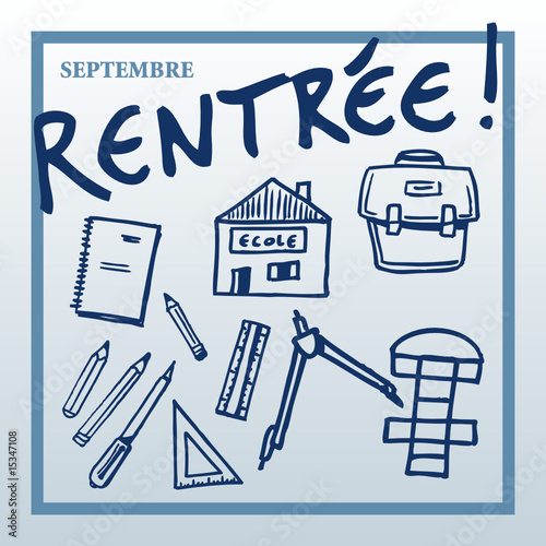 Planning : rentrée d'école !