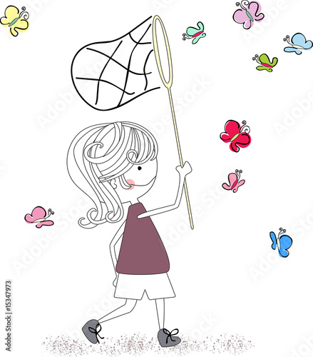 butterflies catcher