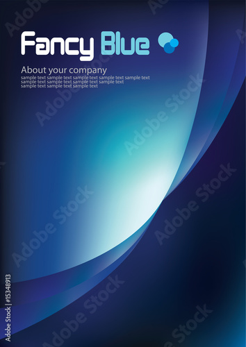 Corporate Business Template Background (Dark Blue)