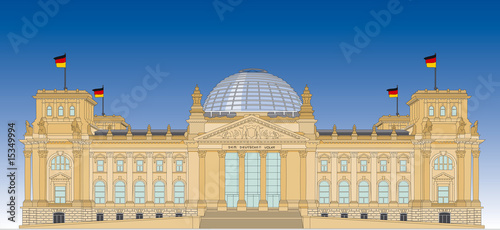 Reichstag coloriert