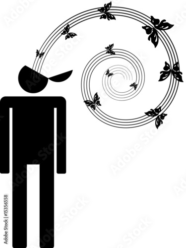 omino farfalla