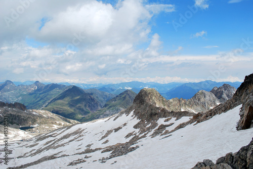 Neige sur le pic de Molières