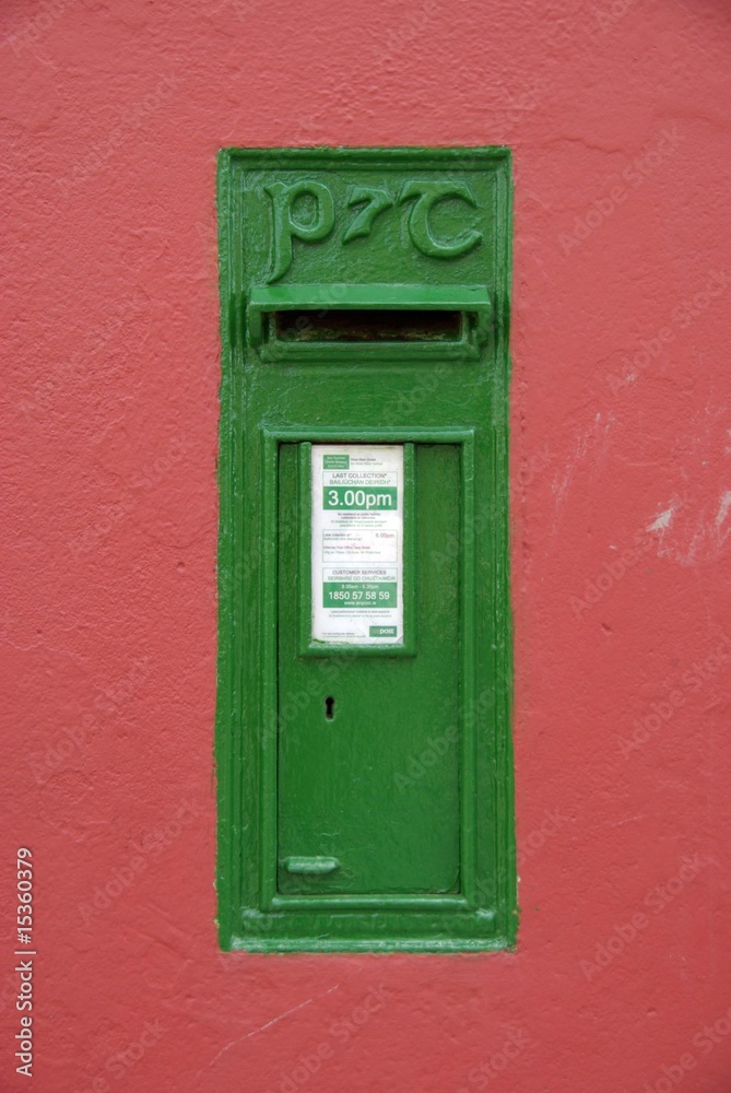 Boite aux lettres, Irlande