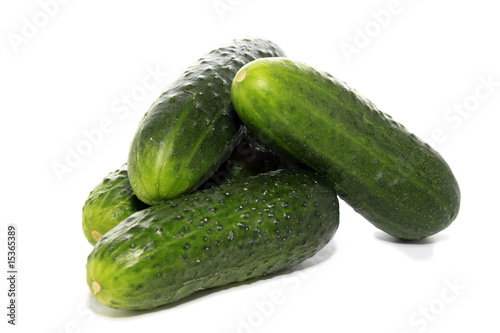 fresh cucumbers