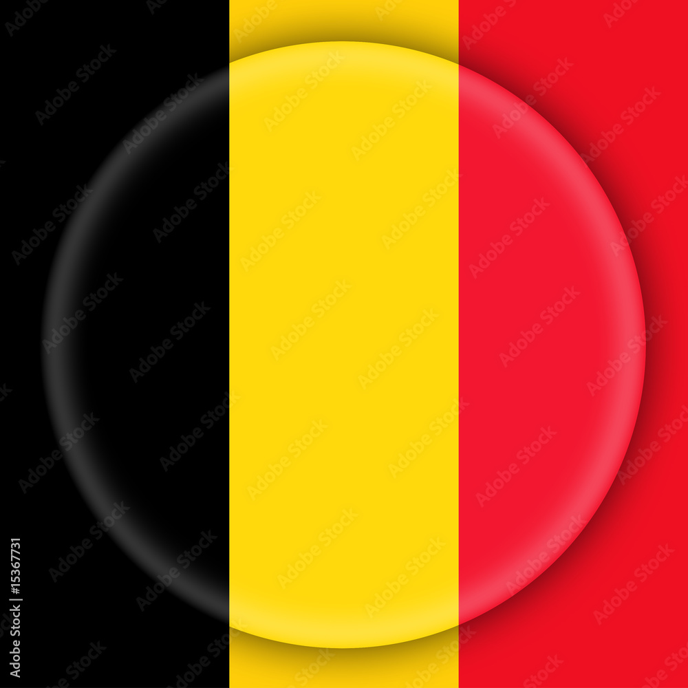 Fototapeta premium Drapeau de Belgique