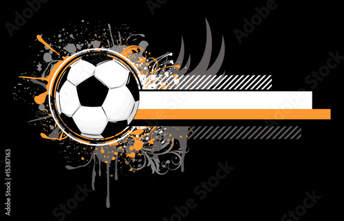 grunge soccer design