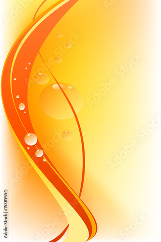 Astratto arancio